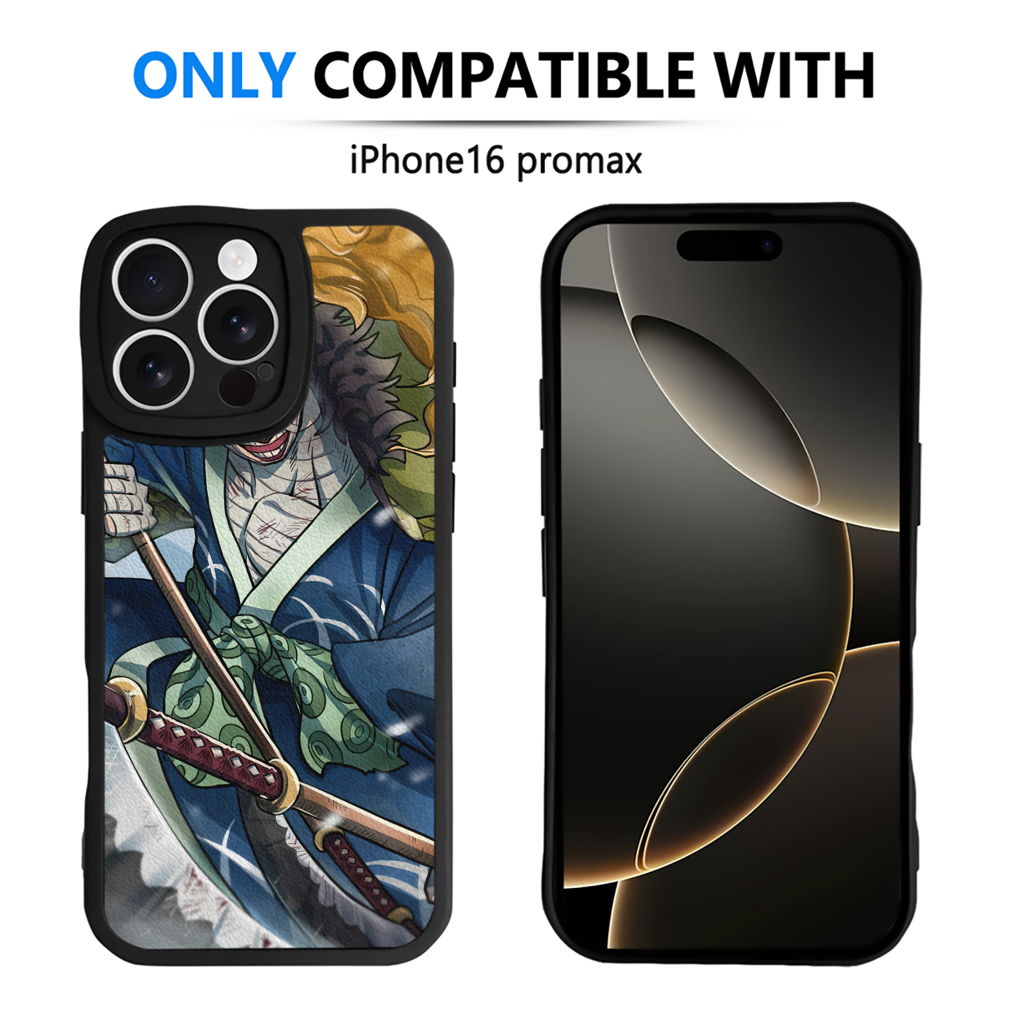 （画像用） ワンピース ONE PIECE 【iPhone 16シリーズ対応】シリコンスマホケース（レザー調） 材質：シリコン